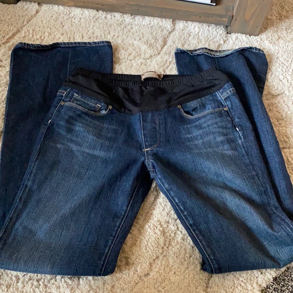 Paige Maternity Jeans. Never worn, didn’t fit. 34 inch inseam, size 31.